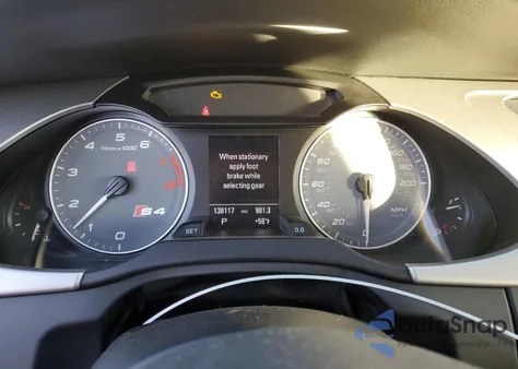 2011 Audi S4 Prestige from USA, damaged, VIN WAUKGAFL8BA043619